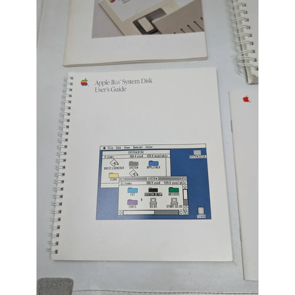 Apple Iigs System Computer‎ Software Update Version 4.0 Complete Big Box VTG